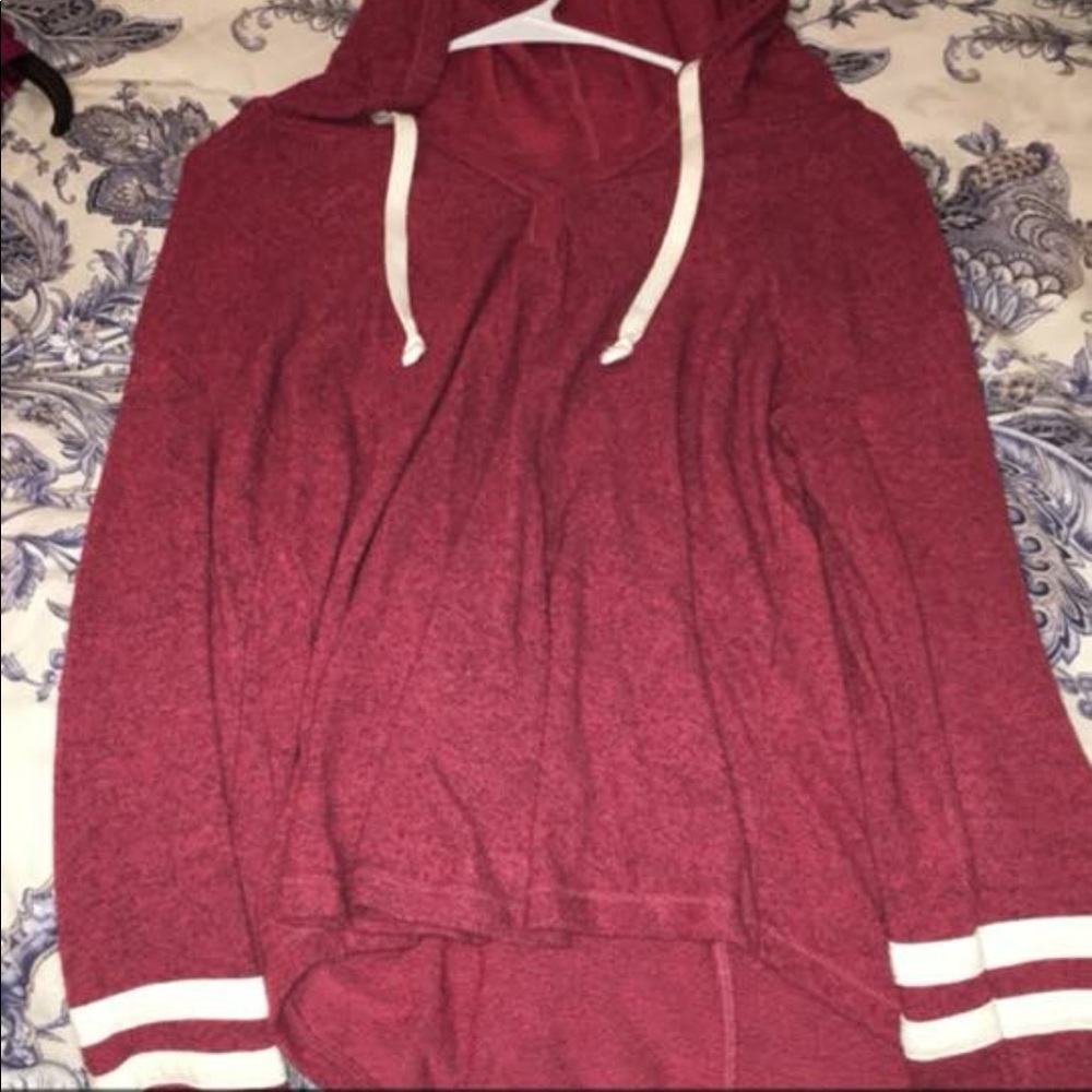Hollister red hoodie